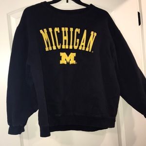University of Michigan sweatshirt